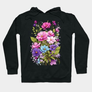 Blossoms in Dreamy Pastels Hoodie